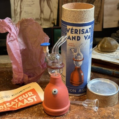 Pulvérisateur nasal Armand Vaast - Vaporisateur d'huiles-Remède ancien