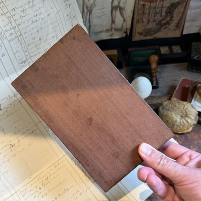 Napoleon III compartmentalised box in rosewood veneer