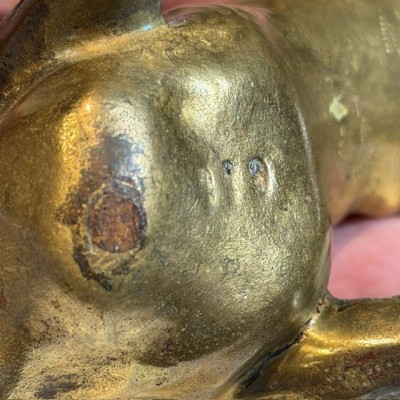 Chimère en bronze du XIXème siècle - Napoléon III - Ancienne poignée