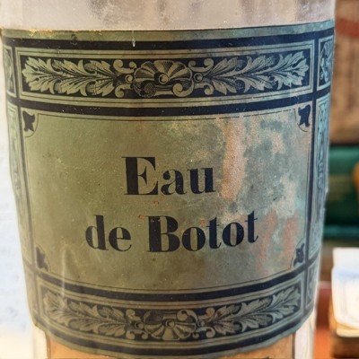 Eau de Botot - Élixir Dentifrice - Flacon de pharmacie - XIXème