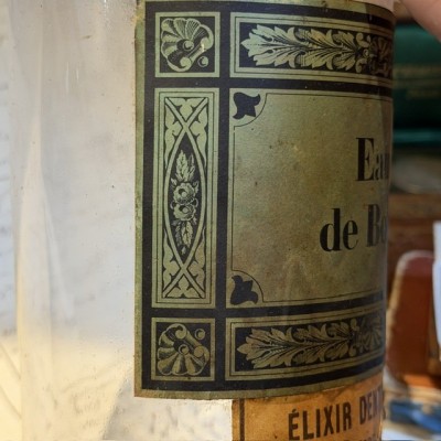Eau de Botot - Élixir Dentifrice - Flacon de pharmacie - XIXème