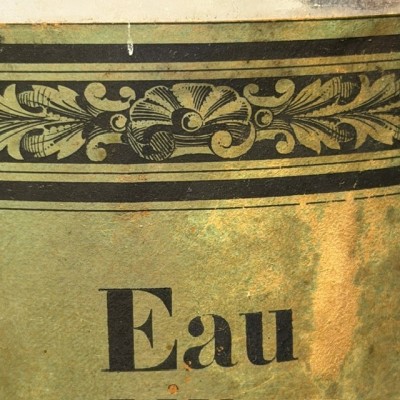 Eau de Botot - Tooth-cleansing Elixir - 19th century pharmacy bottle