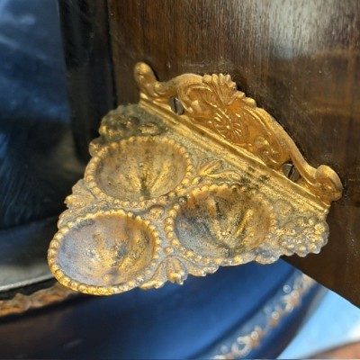 Mechanical cigar dispenser - Cylindrical cigar box - Napoleon III period