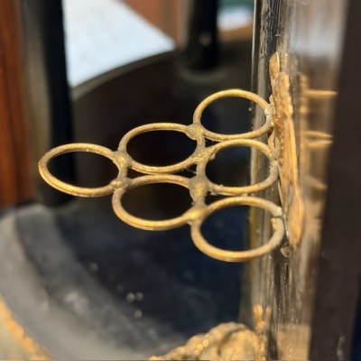 Mechanical cigar dispenser - Cylindrical cigar box - Napoleon III period