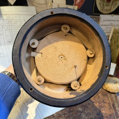 Mechanical cigar dispenser - Cylindrical cigar box - Napoleon III period