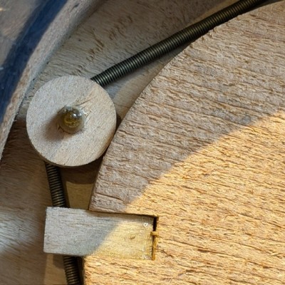 Mechanical cigar dispenser - Cylindrical cigar box - Napoleon III period