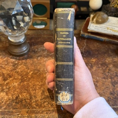 Manuel du Naturaliste - Traité des Embaumements - BOITARD - 1852