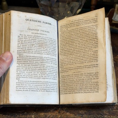 Manuel du Naturaliste - Traité des Embaumements - BOITARD - 1852