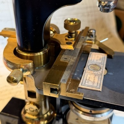 Stiassnie Microscope Paris - Laboratory microscope - Circa 1905–1908