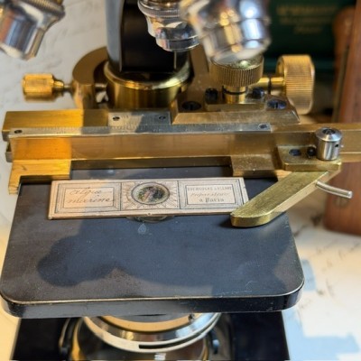 Stiassnie Microscope Paris - Laboratory microscope - Circa 1905–1908