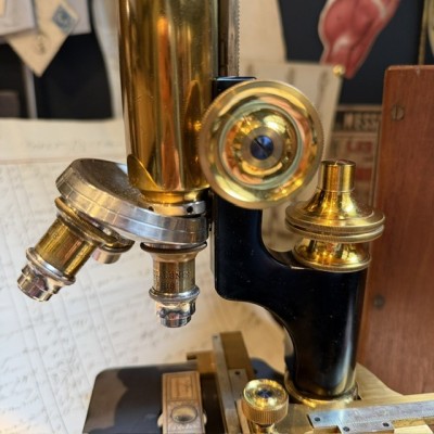 Stiassnie Microscope Paris - Laboratory microscope - Circa 1905–1908