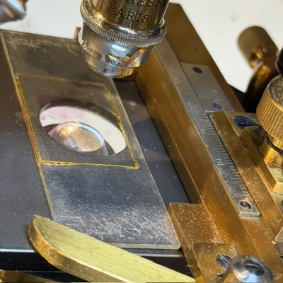 Stiassnie Microscope Paris - Laboratory microscope - Circa 1905–1908