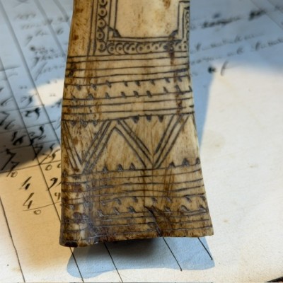 Étui à Aiguilles Sami (Nallugoat) - Artisanat populaire Laponie XIXème