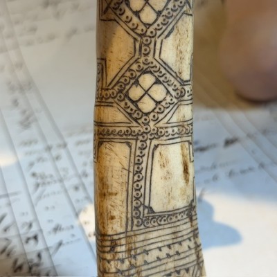 Étui à Aiguilles Sami (Nallugoat) - Artisanat populaire Laponie XIXème