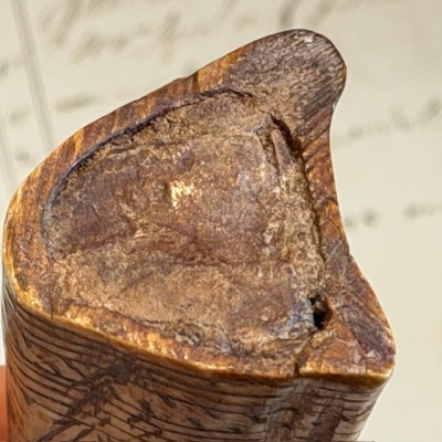 Étui à Aiguilles Sami (Nallugoat) - Artisanat populaire Laponie XIXème