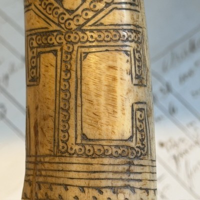 Étui à Aiguilles Sami (Nallugoat) - Artisanat populaire Laponie XIXème