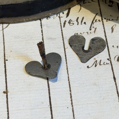 Veilleuse au Cœur - Bullot Paris - XIXème siècle - Boîte en carton