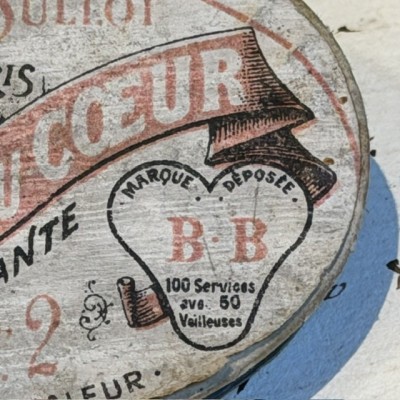 Wick night light - Veilleuse au Cœur -  Bullot Paris - Cardboard box