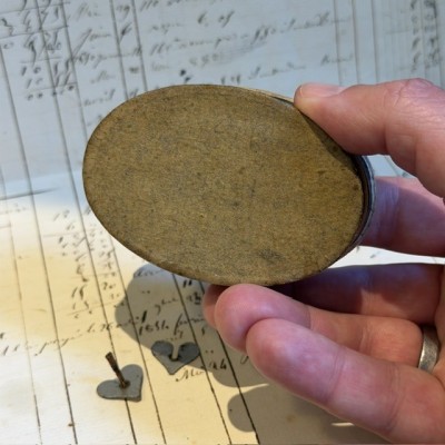 Veilleuse au Cœur - Bullot Paris - XIXème siècle - Boîte en carton