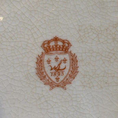 20th-century earthenware box - Vintage - Lotion with Spanish Leather