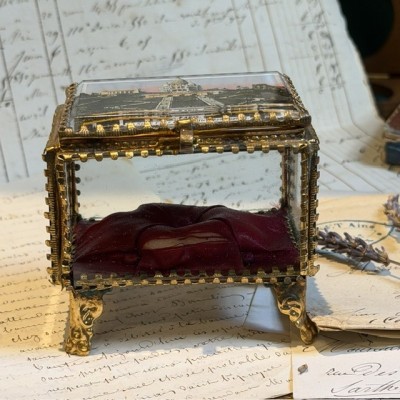 Souvenir de Montmartre 1900 - Boîte reliquaire du Sacré-Coeur -Coffret