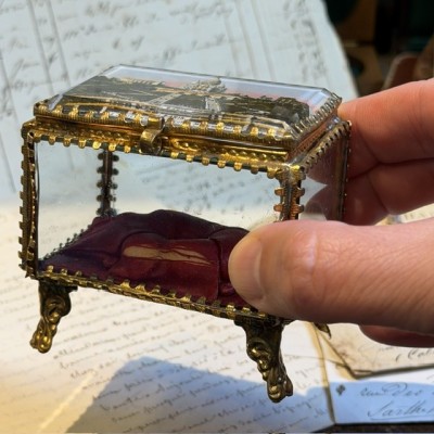 Souvenir of Montmartre 1900 - Sacré-Cœur -Reliquary box- Jewellery box