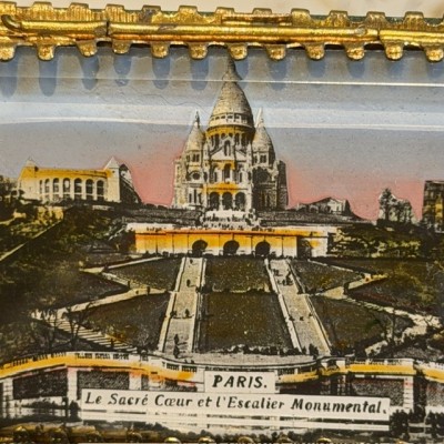 Souvenir of Montmartre 1900 - Sacré-Cœur -Reliquary box- Jewellery box