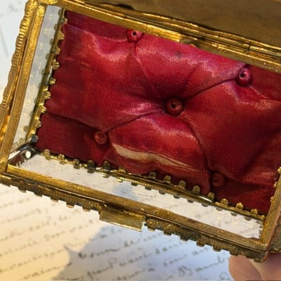 Souvenir de Montmartre 1900 - Boîte reliquaire du Sacré-Coeur -Coffret