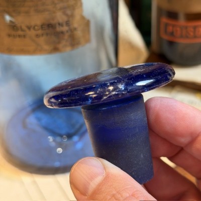 Glycérine pure officinale - Antique pharmacy bottle - Apothecary