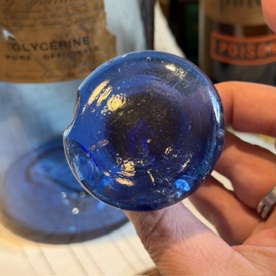 Glycérine pure officinale - Antique pharmacy bottle - Apothecary