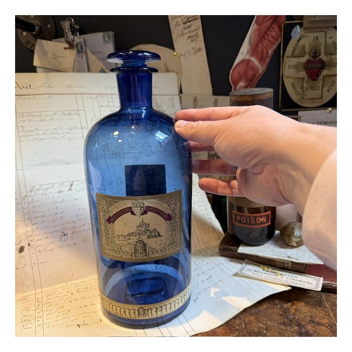 Eau de Cologne - Antique pharmacy bottle - Apothecary