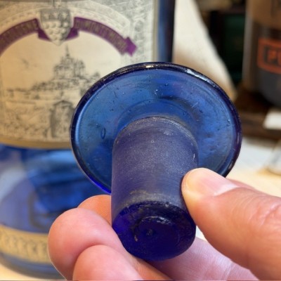 Eau de Cologne - Antique pharmacy bottle - Apothecary