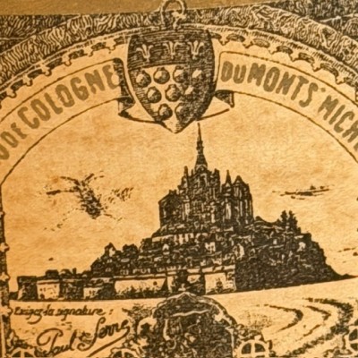 Eau de Cologne - Antique pharmacy bottle - Apothecary