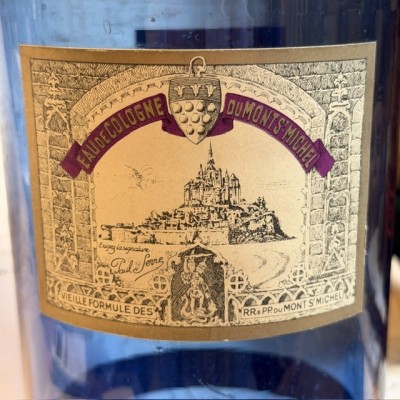 Eau de Cologne - Antique pharmacy bottle - Apothecary