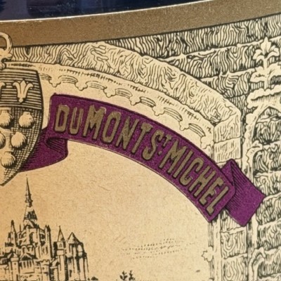 Eau de Cologne du Mont St Michel - Flacon bleu Pharmacie - Apothicaire