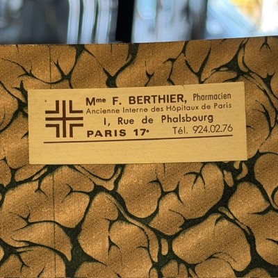 Notebook - Order book from Pharmacy in Paris - BLANK or almost blank