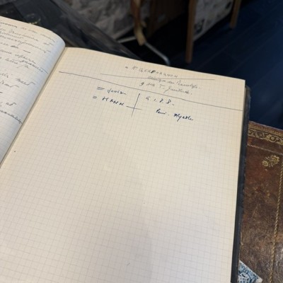 Cahier - Ordonnancier de Pharmacie - VIERGE ou presque