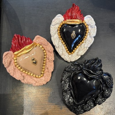 Coeur ex-voto par Cuore Di Argilla - Offrande votive