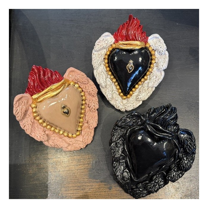 Coeur ex-voto par Cuore Di Argilla - Offrande votive