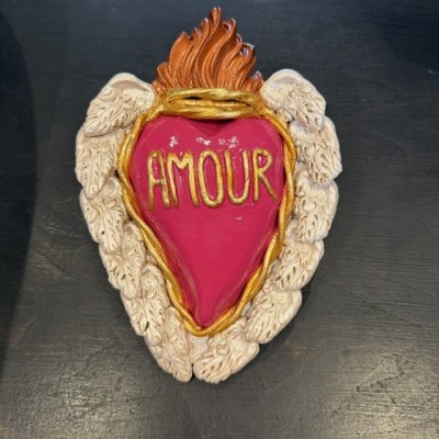 Coeur ex-voto par Cuore Di Argilla - Offrande votive