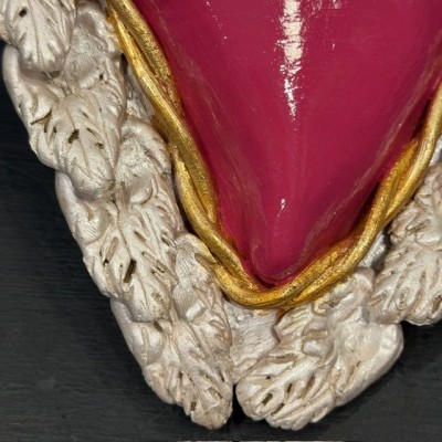 Ex-Voto heart in clay by Cuore di Argilla - votive offering