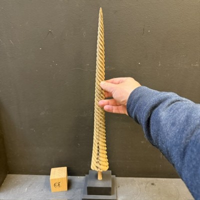 Rostre de Marlin sculpté en spirale - Licorne