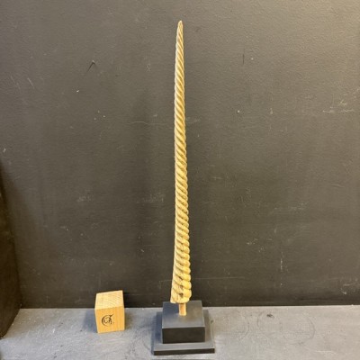 Rostre de Marlin sculpté en spirale - Licorne