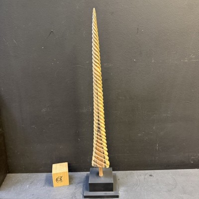 Rostre de Marlin sculpté en spirale - Licorne
