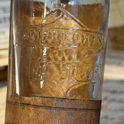Aconite tincture - POISON cabinet - Antique pharmacy bottle