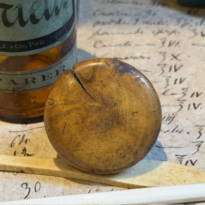 Craie Mercurielle - Syphilis - Poison - Flacon ancien de pharmacie