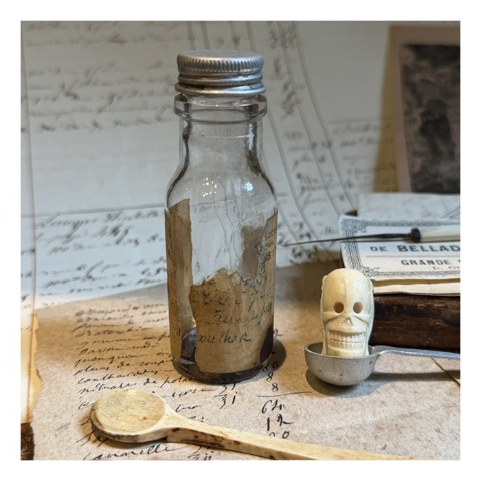 Flacon ancien de pharmacie-Apothicaire
