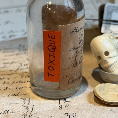 Sonéryl - Butobarbital - Barbituriques - Flacon ancien de pharmacie-Apothicaire