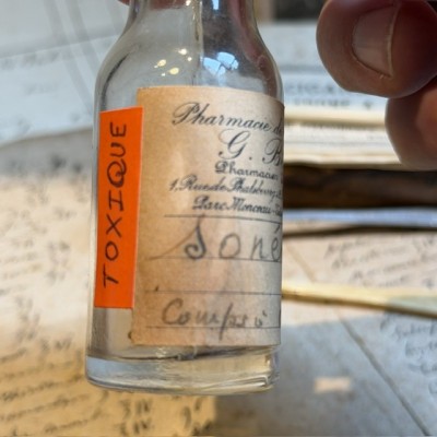 Sonéryl - Butobarbital - Barbituriques - Flacon ancien de pharmacie-Apothicaire