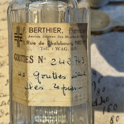 Dropper - Antique pharmacy bottle - Apothecary